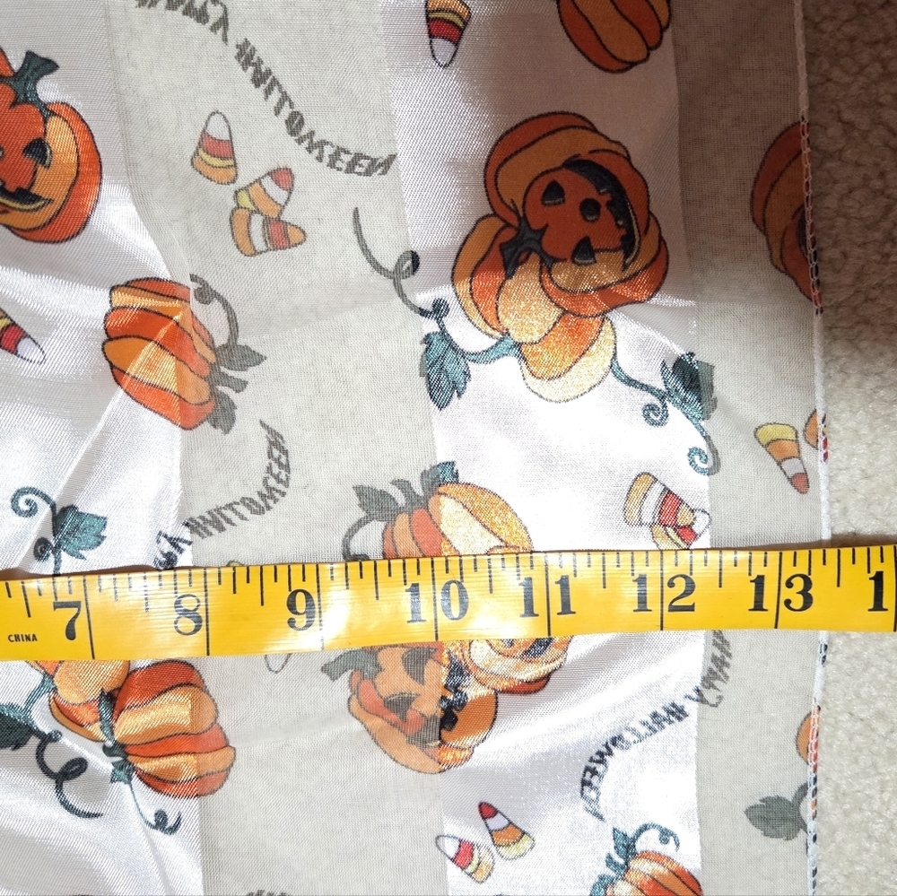 Halloween Pumpkin Print Scarf - Picture 5 of 5